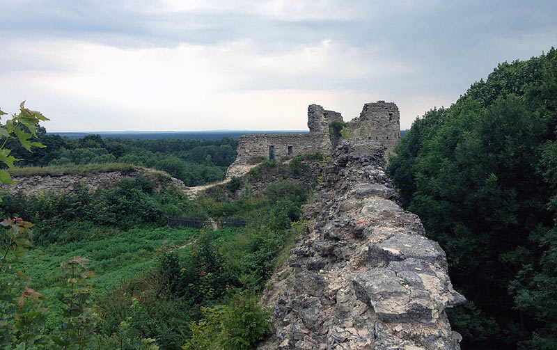 Крепость Копорье, стена, башня